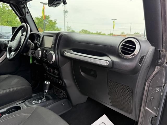 used 2016 Jeep Wrangler Unlimited car, priced at $21,455