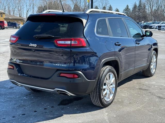 used 2015 Jeep Cherokee car, priced at $15,995