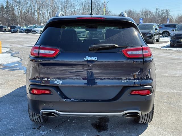 used 2015 Jeep Cherokee car, priced at $15,995