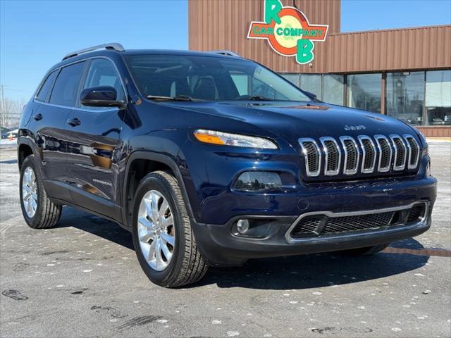 used 2015 Jeep Cherokee car, priced at $15,995