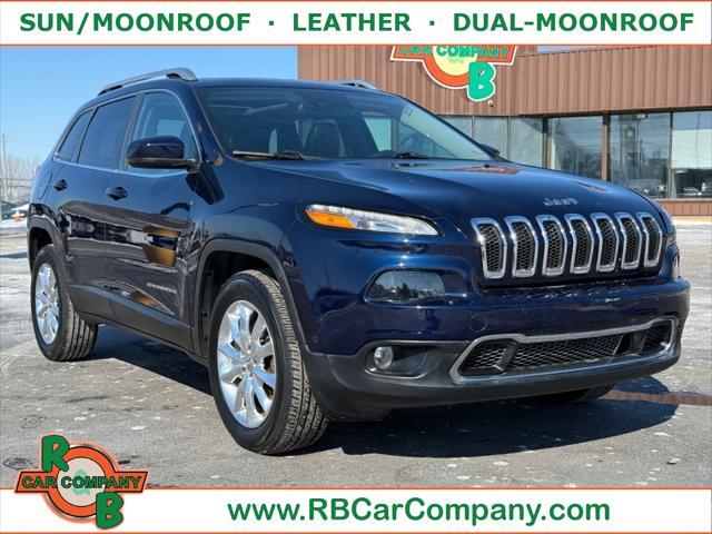 used 2015 Jeep Cherokee car, priced at $15,995