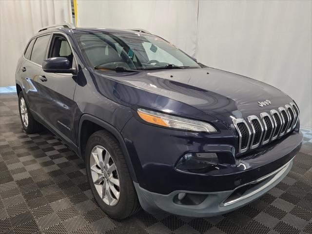 used 2015 Jeep Cherokee car, priced at $15,995