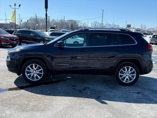 used 2015 Jeep Cherokee car, priced at $15,995