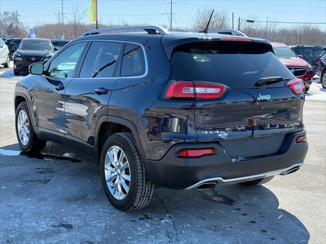 used 2015 Jeep Cherokee car, priced at $15,995