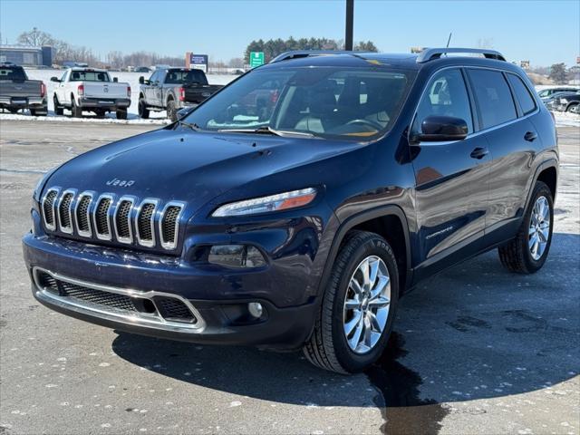 used 2015 Jeep Cherokee car, priced at $15,995