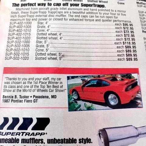 used 1987 Pontiac Fiero car, priced at $36,999