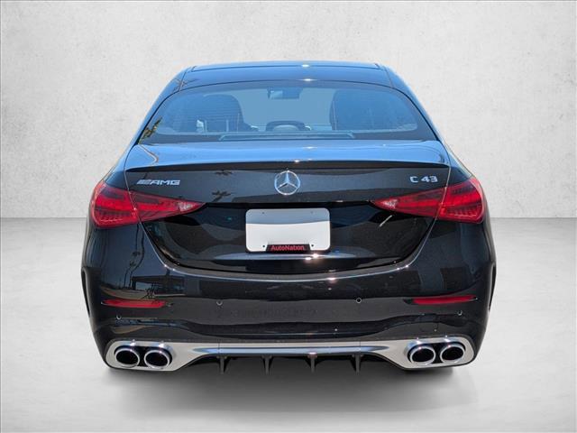 used 2024 Mercedes-Benz AMG C 43 car, priced at $55,596