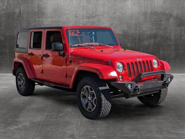 used 2017 Jeep Wrangler Unlimited car, priced at $24,365