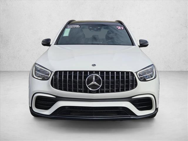 used 2021 Mercedes-Benz AMG GLC 63 car, priced at $47,194
