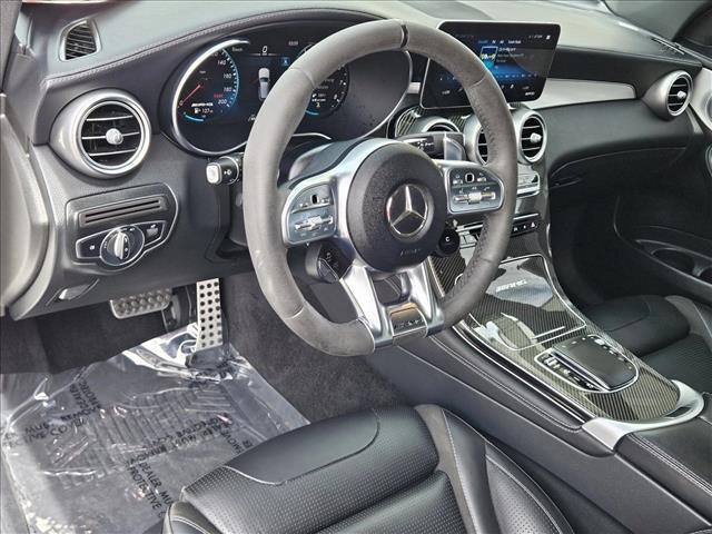 used 2021 Mercedes-Benz AMG GLC 63 car, priced at $47,194