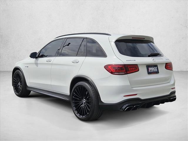 used 2021 Mercedes-Benz AMG GLC 63 car, priced at $47,194