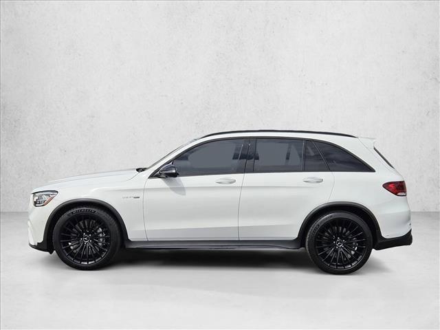 used 2021 Mercedes-Benz AMG GLC 63 car, priced at $47,194