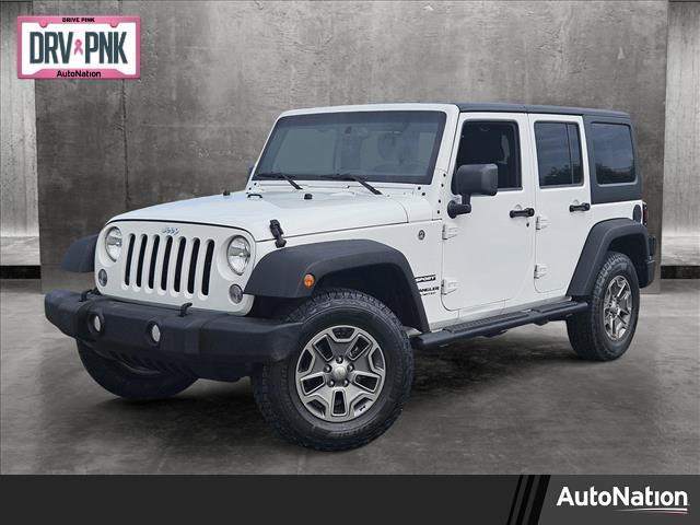 used 2016 Jeep Wrangler Unlimited car, priced at $20,602