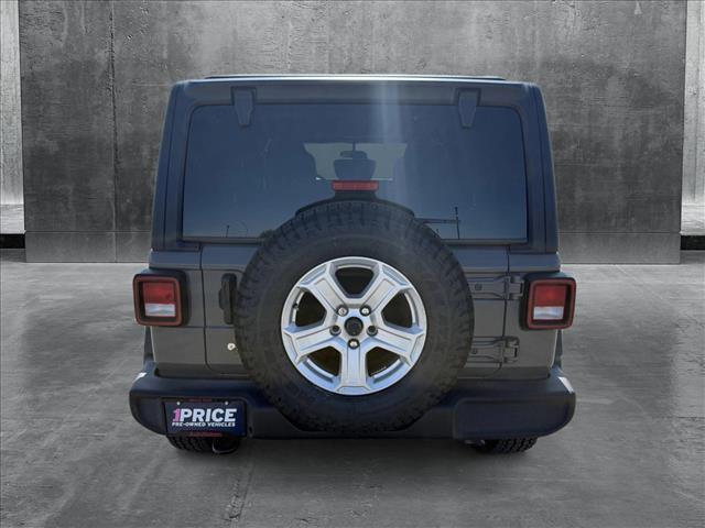 used 2020 Jeep Wrangler Unlimited car, priced at $30,629