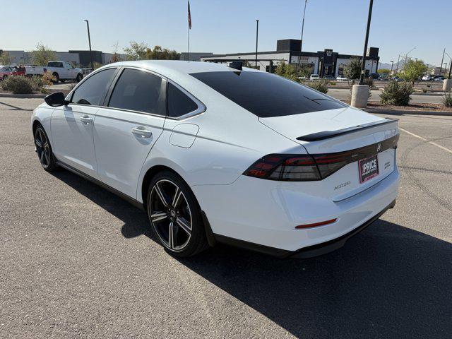 used 2024 Honda Accord Hybrid car, priced at $29,673