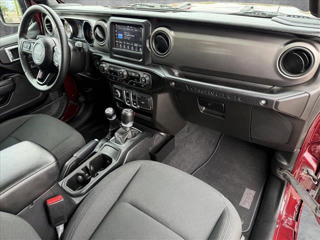 used 2021 Jeep Wrangler car, priced at $28,995