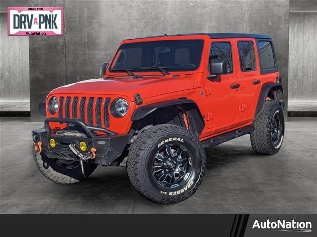 used 2019 Jeep Wrangler Unlimited car, priced at $24,782