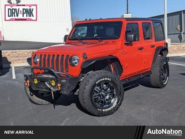 used 2019 Jeep Wrangler Unlimited car, priced at $26,876