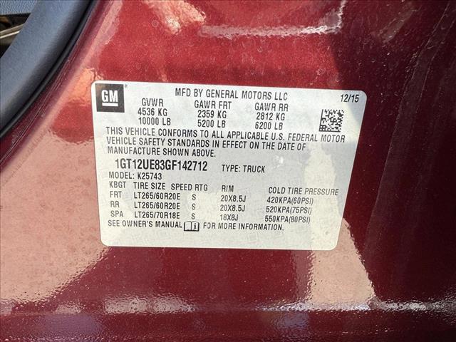 used 2016 GMC Sierra 2500 car, priced at $44,998