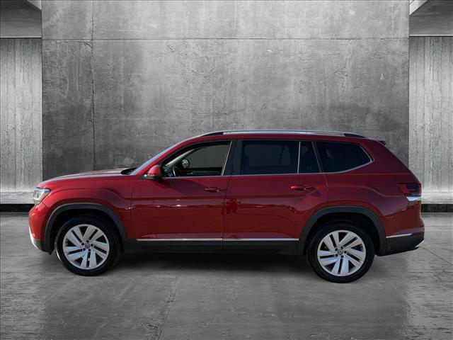 used 2021 Volkswagen Atlas car, priced at $25,401