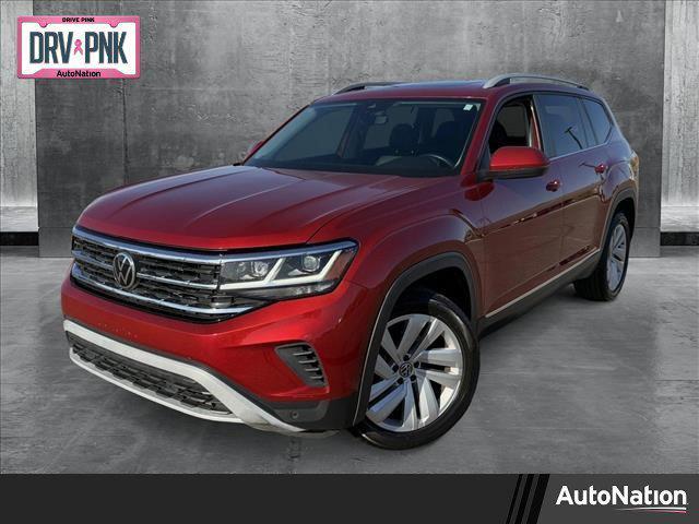 used 2021 Volkswagen Atlas car, priced at $25,401