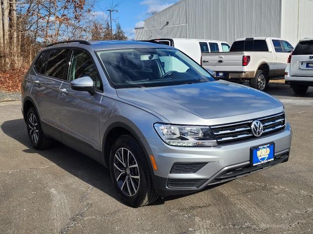 used 2021 Volkswagen Tiguan car, priced at $18,500