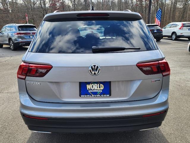 used 2021 Volkswagen Tiguan car, priced at $18,500