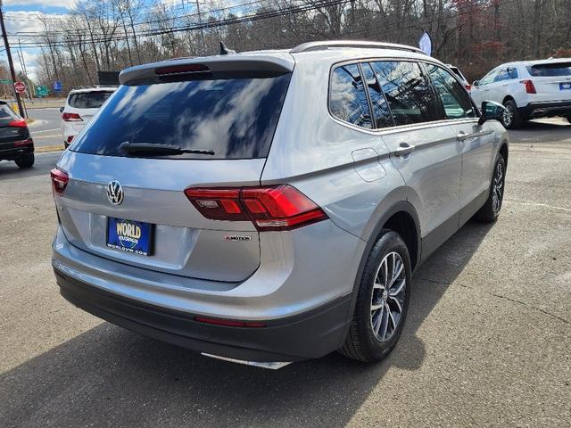 used 2021 Volkswagen Tiguan car, priced at $18,500