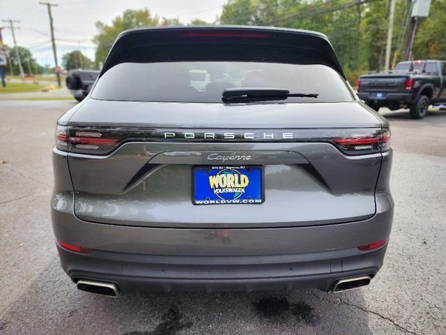 used 2022 Porsche Cayenne car, priced at $55,995