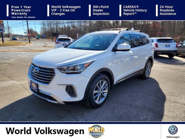 used 2017 Hyundai Santa Fe car, priced at $15,500