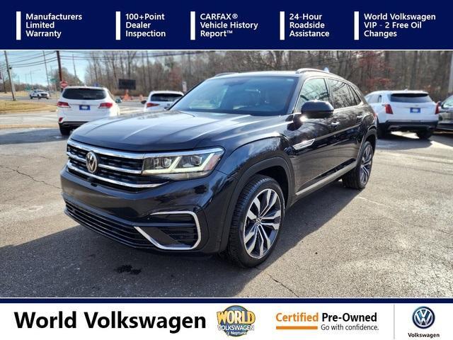 used 2022 Volkswagen Atlas Cross Sport car, priced at $30,500