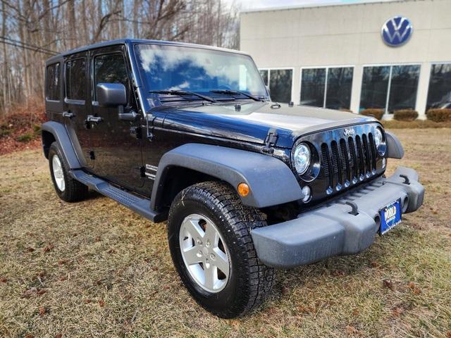 used 2017 Jeep Wrangler Unlimited car, priced at $17,500