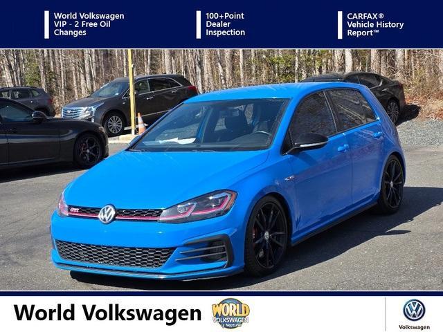 used 2019 Volkswagen Golf GTI car, priced at $20,000