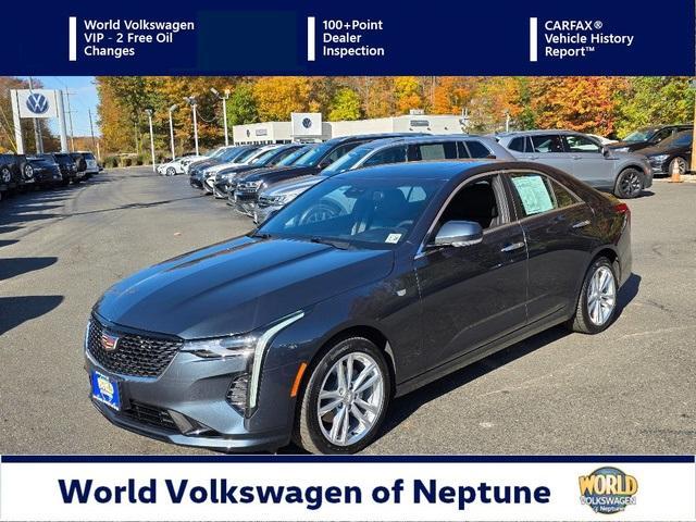 used 2021 Cadillac CT4 car, priced at $24,500