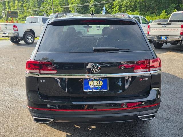 used 2021 Volkswagen Atlas car, priced at $24,000