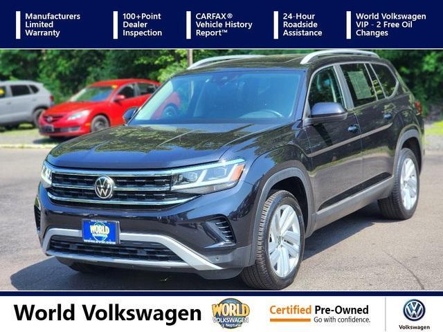 used 2021 Volkswagen Atlas car, priced at $28,500