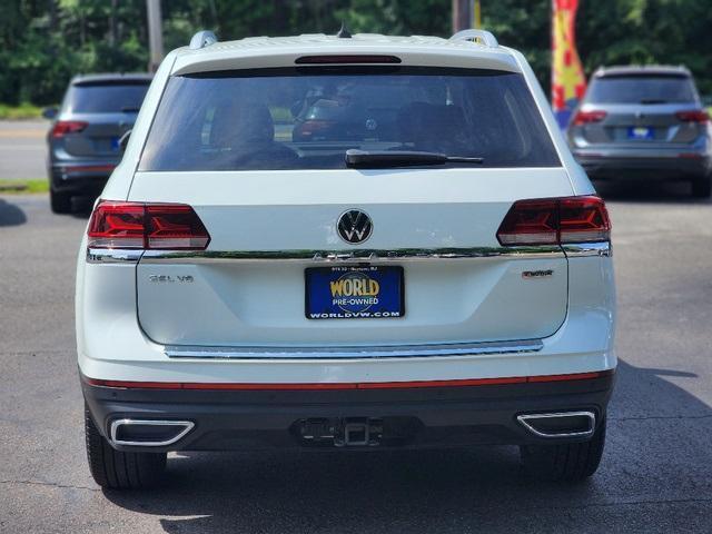 used 2021 Volkswagen Atlas car, priced at $30,295