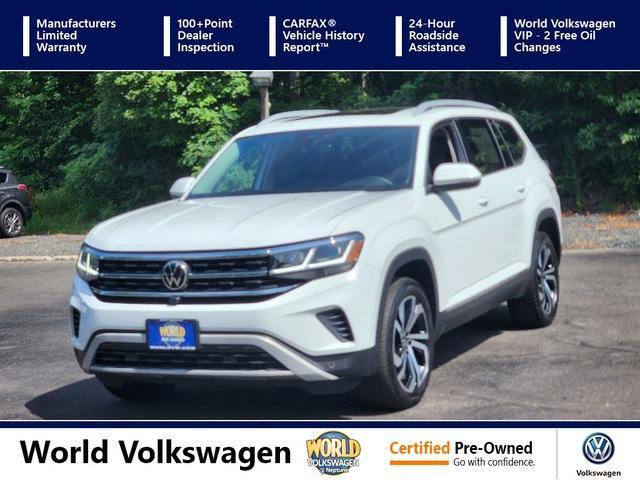 used 2021 Volkswagen Atlas car, priced at $30,295