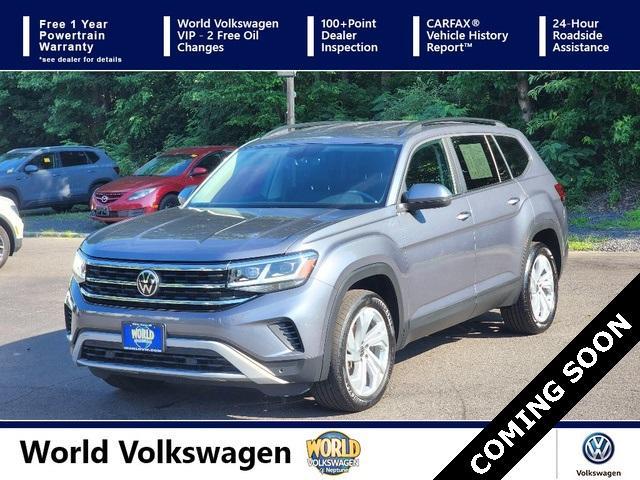 used 2021 Volkswagen Atlas car, priced at $26,500