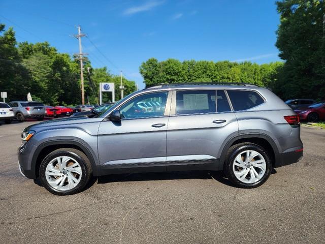 used 2021 Volkswagen Atlas car, priced at $26,500