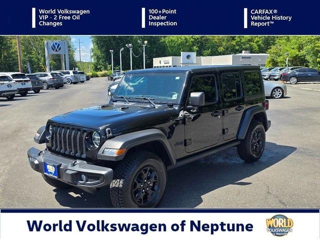 used 2021 Jeep Wrangler Unlimited car, priced at $26,990