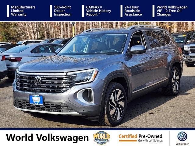 used 2024 Volkswagen Atlas car, priced at $42,500