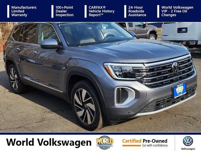 used 2024 Volkswagen Atlas car, priced at $42,500