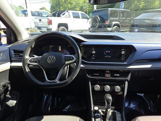 used 2023 Volkswagen Taos car, priced at $22,500