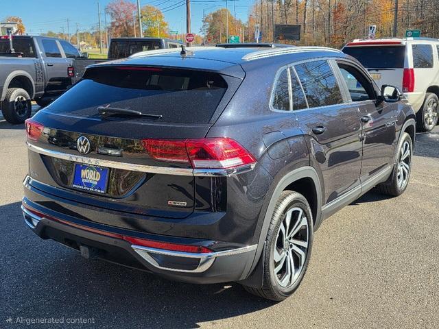 used 2022 Volkswagen Atlas Cross Sport car, priced at $29,300