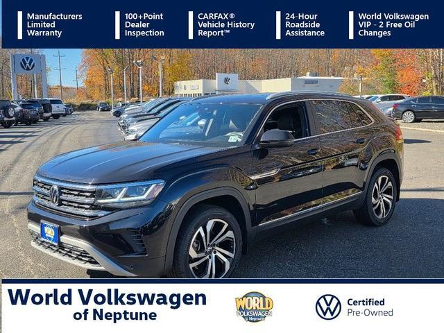 used 2022 Volkswagen Atlas Cross Sport car, priced at $29,750