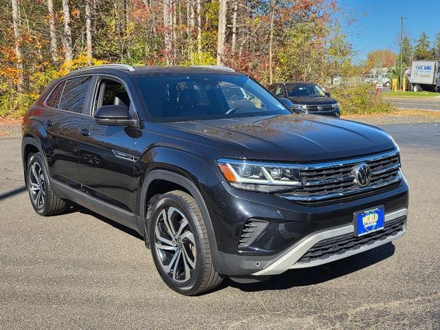 used 2022 Volkswagen Atlas Cross Sport car, priced at $29,300