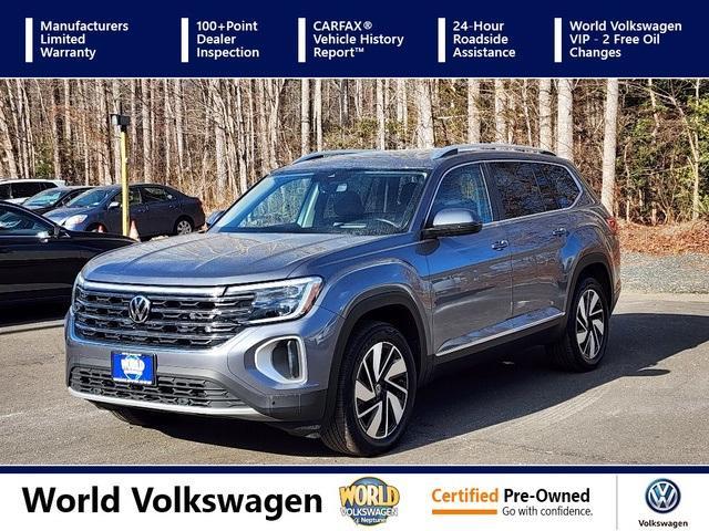 used 2024 Volkswagen Atlas car, priced at $40,000