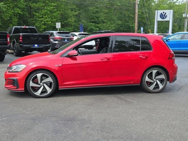 used 2019 Volkswagen Golf GTI car, priced at $18,995