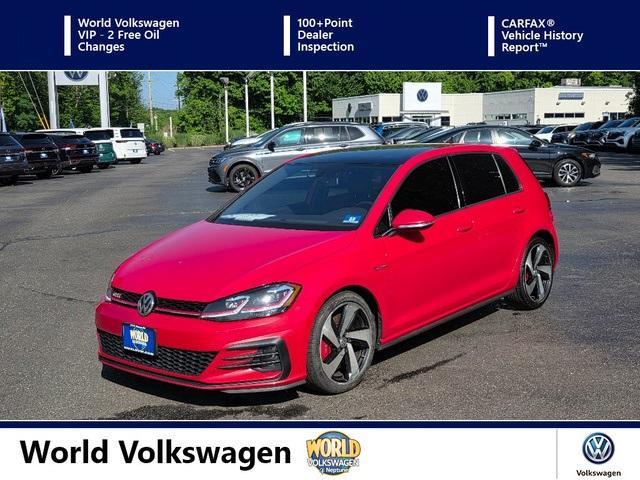 used 2019 Volkswagen Golf GTI car, priced at $18,777